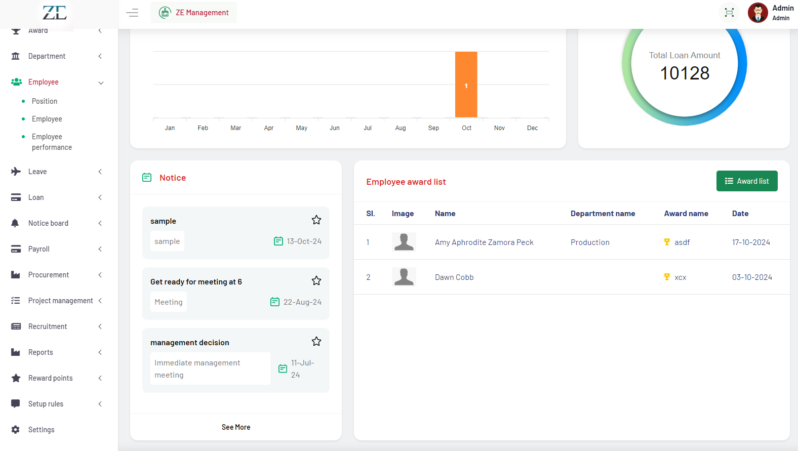 Attendance Management System Reports using PHP Laravel and API Integration