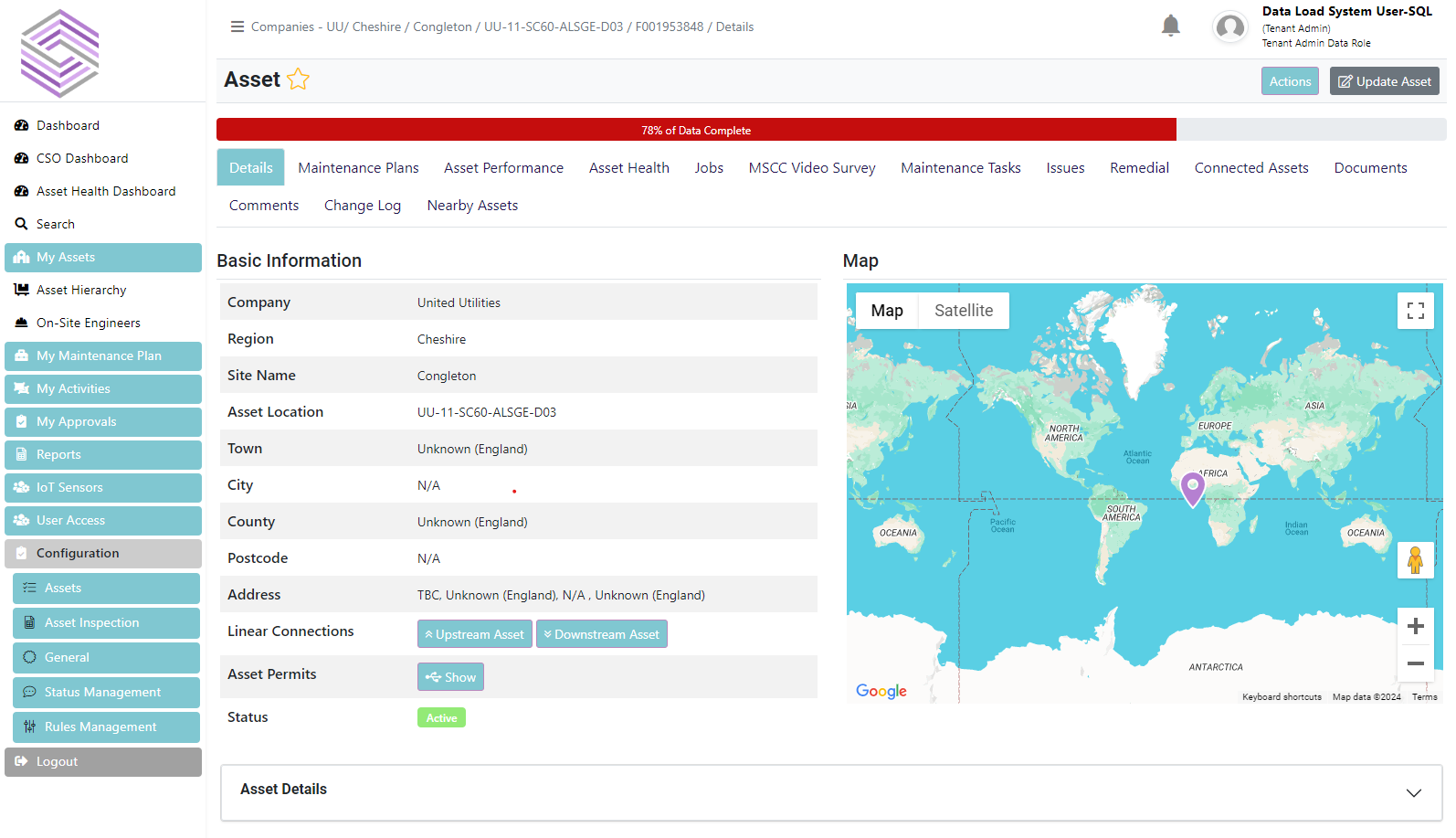 Asset Management System Dashboard using PHP Laravel and API Integration